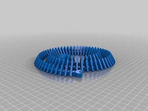 my customized spiral moving fish toys & games 3d print model - Mito3D
