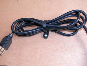 güç kablosu kablo yönetimi braketi montaj paket elektronik tutucu 3d print model - Mito3D