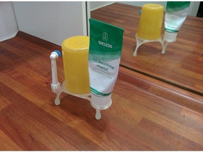 spazzolino da denti titolare bagno 3d print model - Mito3D