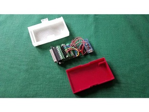 caso o arduino nano porta paralela A impressão 3d cnc db25 grbl 3d print model - Mito3D