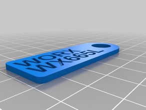 worx wx665l de l'organisation personnalisé 3d print model - Mito3D