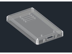 avançado nodemcu v3 caso superior eletrônica deauther gabinete nó topo 3d print model - Mito3D