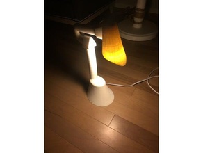 soyut masa lambası dekor elektrik lamba aydınlatma ofis 3d print model - Mito3D