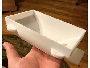 in-table-vent-box office table vent ventilation 3d print model - Mito3D