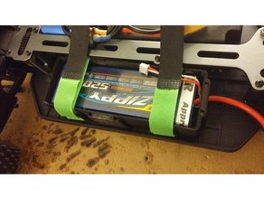 porta batteria hk rattler r c i veicoli hobbyking rc auto 3d print model - Mito3D