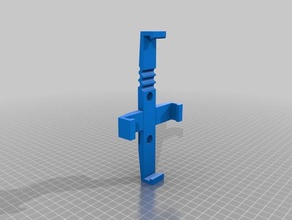 my customized galaxy note 4 ram mount phone clip mobile 3d print model - Mito3D