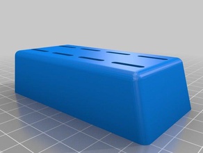 tweezer holder 8x tool holders & boxes 3d print model - Mito3D