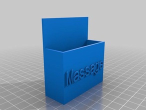 meine angepassten remote-Halter Container kundengebundene 3d print model - Mito3D