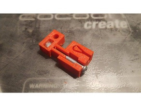 y axis easy belt tensioner - m4 3d printer parts 3d print model - Mito3D
