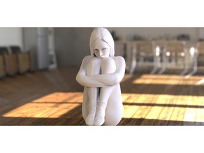 would you sculptures female girl sexy woman 3d print model - Mito3D