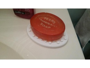 porte-savon ménage la salle de bains plat cuisine le savon 3d print model - Mito3D