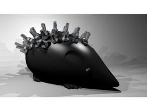 h risson hedgehog support embouts visseuse orphelins tools 3d print model - Mito3D