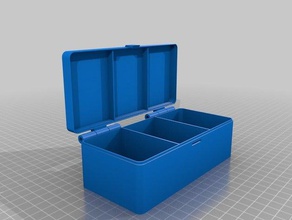 box 3 vak 15 x 6 - Organisation kundengebundene 3d print model - Mito3D