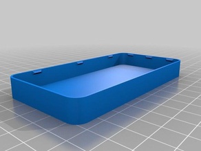 parametrized design non-screw snap-on box 3d print model - Mito3D