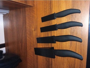 les couteaux de cuisine l'organisateur et salle à manger 3d print model - Mito3D