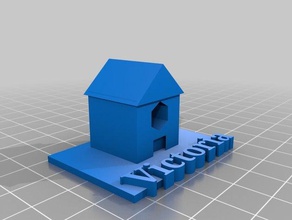 victoria ' s house 3d-drucken 3d print model - Mito3D