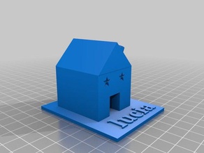 lucia s de casa A impressão 3d 3d print model - Mito3D