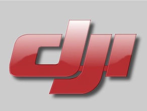 dji-logo r c Fahrzeuge 3dfonts Dekor Dekoration dji inspire mavic pro phantom 3 Funke font begeistern logo spark 3d print model - Mito3D