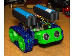smars modular robot - modified wheels robotics 3d print model - Mito3D