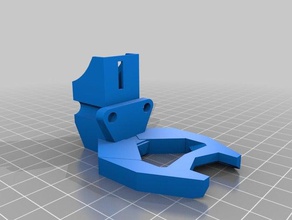 anet a8 fan duct back 3d printer parts 3d print model - Mito3D