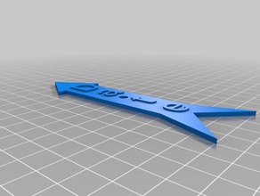 spinner arrow words games arrows boardgames text 3d print model - Mito3D