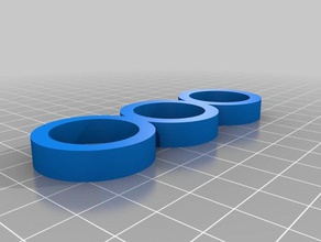 spinner 3 anillos prc La stampa 3d 3d print model - Mito3D