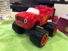 blaze brinquedo remix flex roda & acessórios para jogos 3d print model - Mito3D