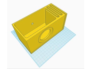 subwoofer la música 3d print model - Mito3D