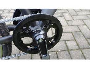 kettenschutz shimano sport & im freien Fahrrad cover 3d print model - Mito3D