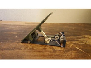 throttle pedal diy arduino foot lever potentiometer mount trottle 3d print model - Mito3D
