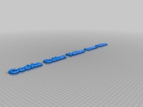 cortador de cookie titular luvas do forno organização personalizado 3d print model - Mito3D
