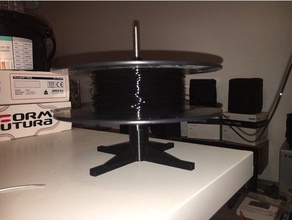 horizontal filament holder 3d printer accessories 3d print model - Mito3D