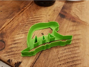 preguiça cortador de cookie cozinha e sala jantar cozimento ferramentas cookiecutter 3d print model - Mito3D