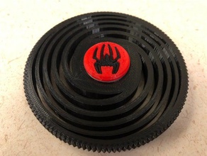 espiral fidget giratório brinquedo & acessórios para jogos edc mão spinner 3d print model - Mito3D
