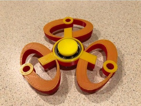 incredibles spinner Spielzeug & Spiele edc fidget hand 3d print model - Mito3D