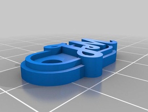 jm tag keychains customized 3d print model - Mito3D