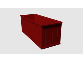 shipping container containers stackable organization blender file 3d print model - Mito3D