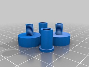 dishwasher wheel clips replacement parts 3d print model - Mito3D