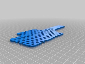 3d çizgi splint-meshmixer 3d print model - Mito3D