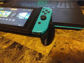 nintendo switch grips comfort mod video games grip portable 3d print model - Mito3D