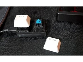 mini osu tastiera gadget 3d print model - Mito3D