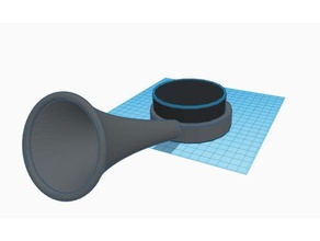 amazon echo punto amplificador de los hogares thingaday eco 3d print model - Mito3D