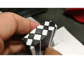 atom de doble boquillas prueba xcr-z La impresión en 3d las pruebas 3d print model - Mito3D
