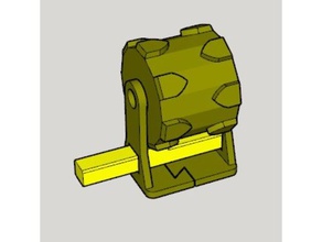 zig zag rotary experimental kit A impressão 3d 3d print model - Mito3D