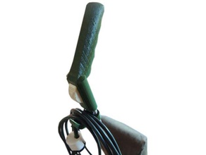 Griff Kabelhalter Ersatz griff kabelhalter vorwerk kobold Teile ersatz ersatzteil kabelhalterung - Ersatz-Teil Ersatz-Teile staubsauger 3d print model - Mito3D