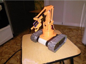 adapter drogerdy tank bot diy arduino Roboter Roboter-arm 3d print model - Mito3D