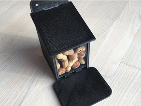 squirrel feeder outdoor & garden animal house nut nuts peanuts platform snacker 3d print model - Mito3D