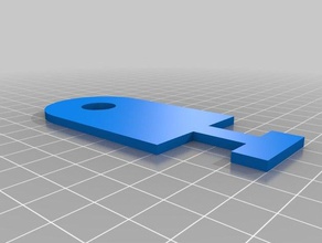 parametrik t yuvası kazıyıcı makerspaceleiden abene değirmen araçlar temiz cnc mill leiden makerspace t-yuvası temizleyici t-slot tslot 3d print model - Mito3D