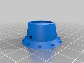 foamcube cnc 5-axis foamcutter temperature knob replacement parts customized 3d print model - Mito3D