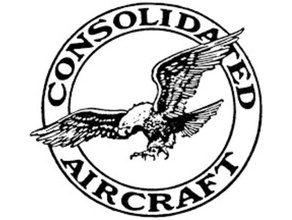 1930's consolidated aircraft logo sign litho signs & logos 3d print model - Mito3D